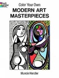 Cover: Color Your Own Modern Art Masterpieces - Dover Publications Inc.