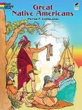 Cover: Great Native Americans Coloring Book - Dover Children's