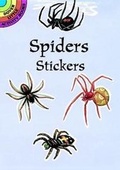 Cover: Spiders Stickers - Dover Publications Inc.