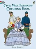 Cover: Civil War Fashions Coloring Book - Dover Children's