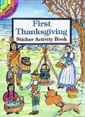Cover: First Thanksgiving Sticker Activity Book - Dover Children's
