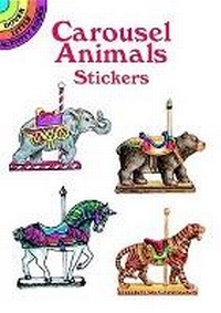 Enlarge image Cover: Carousel Animals Stickers - Dover Children's
