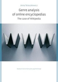 Abbildung von: Genre Analysis of Online Encyclopedias - The Case of Wikipedia - Uniwersytet Jagiellonski, Wydawnictwo