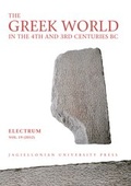 Cover: The Greek World in the Fourth and Third Centuries B.C. - Uniwersytet Jagiellonski, Wydawnictwo