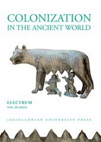 Enlarge image Cover: Colonization in the Ancient World - Uniwersytet Jagiellonski, Wydawnictwo