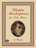 Cover: Masterpieces For Solo Piano - Dover Publications Inc.