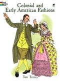 Cover: Colonial and Early American Fashion Colouring Book - Dover Children's