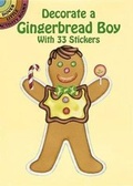 Cover: Decorate a Gingerbread Boy - Dover Publications Inc.