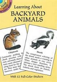 Enlarge image Cover: Learning About Backyard Animals - Dover Children's