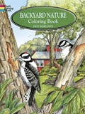Cover: Backyard Nature Coloring Book - Dover Publications Inc.