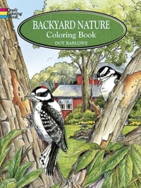 Enlarge image Cover: Backyard Nature Coloring Book - Dover Publications Inc.