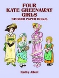 Cover: Four Kate Greenaway Girls - Dover Publications Inc.