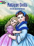 Cover: Antique Dolls Colouring Book - Dover Children's