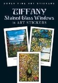 Cover: Tiffany Stained Glass Windows: 16 Art Stickers - Dover Children's