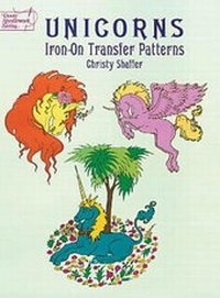 Abbildung von: Unicorns Iron-On Transfer Patterns - Dover Publications Inc.