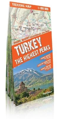 Abbildung von: terraQuest Trekking Map Turkey - terraQuest