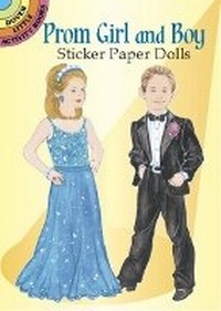 Enlarge image Cover: Prom Girl and Boy Sticker Paper Dolls - Dover Publications Inc.