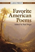 Cover: Favorite American Poems - Dover Publications Inc.