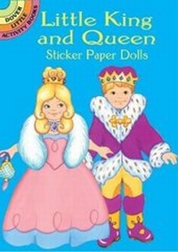 Enlarge image Cover: Little King and Queen Sticker Paper Dolls - Dover Publications Inc.