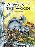Cover: A Walk in the Woods Coloring Book - Dover Publications Inc.