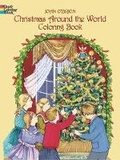 Cover: Christmas Around the World Coloring Book - Dover Children's