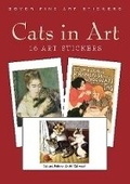 Cover: Cats in Art: 16 Art Stickers - Dover Children's
