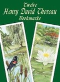 Cover: Twelve Henry David Thoreau Bookmark - Dover Publications Inc.