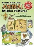 Cover: Create Your Own Animal Sticker Pictures - Dover Children's