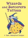 Cover: Wizards and Sorcerers Tattoos - Dover Children's