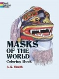 Cover: Masks of the World Coloring Book - Dover Children's