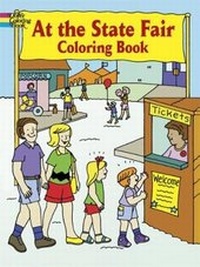 Enlarge image Cover: At the State Fair Coloring Book - Dover Publications Inc.