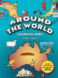 Cover: Around the World Coloring Book - Dover Children's