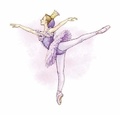 Cover: Glitter Ballerinas Stickers - Dover Publications Inc.
