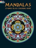 Cover: Mandalas Stained Glass Coloring Book - Dover Publications Inc.