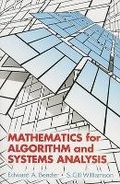 Cover: Mathematics for Algorithm and Systems Analysis - Dover Publications Inc.