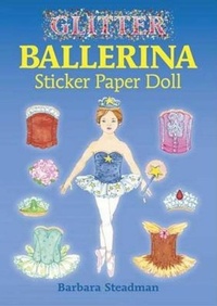 Enlarge image Cover: Glitter Ballerina Sticker Paper Doll - Dover Publications Inc.
