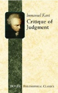 Cover: Critique of Judgement - Dover Publications Inc.
