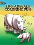 Cover: Zoo Animals Coloring Fun - Dover Publications Inc.