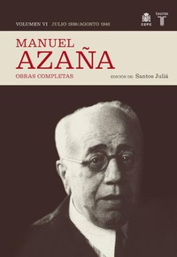 Abbildung von: O.C. MANUEL AZAÑA TOMO 6 JULIO 1936 / AGOSTO 1940 - Taurus