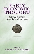 Cover: Early Economic Thought - Dover Publications Inc.