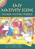 Cover: Easy Nativity Scene Sticker Picture Puzzle - Dover Children's