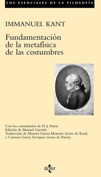 Abbildung von: Fundamentación de la metafísica de las costumbres - Editorial Tecnos