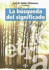 Abbildung von: La búsqueda del significado : lecturas de filosofía del lenguaje - Editorial Tecnos