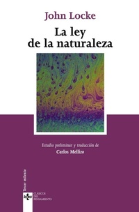 Abbildung von: La ley de la naturaleza - Editorial Tecnos