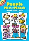 Cover: People Mix and Match Sticker Activity Book - Dover Publications Inc.
