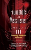 Cover: Representation, Axiomatization, and Invariance - Dover Publications Inc.