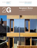 Cover: Sergison Bates - Gustavo Gili