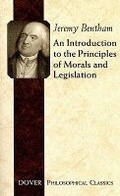 Cover: An Introduction to the Principles of Morals and Legislation - Dover Publications Inc.