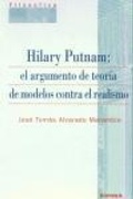 Bild: Hilary Putnam : el argumento de teor&iacute;a de modelos contra el realismo - EUNSA. EDICIONES UNIVERSIDAD DE NAVARRA, S.A.