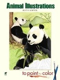 Cover: Animal Illustrations to Paint or Color - Dover Children's